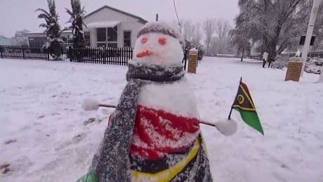Rekordwinter  - Australien versinkt im Schnee-Chaos