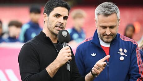 Arsenal: Every word of Mikel Arteta's post-match speech as Gunners boss sends plea to fans