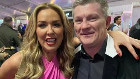 Ricky Hatton's ex-girlfriend Claire Sweeney in show of support after boxing icon's death
