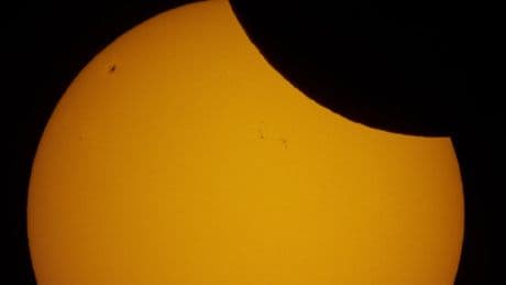 Partial solar eclipse at the bottom of the world closes out the year's sun and moon spectacles