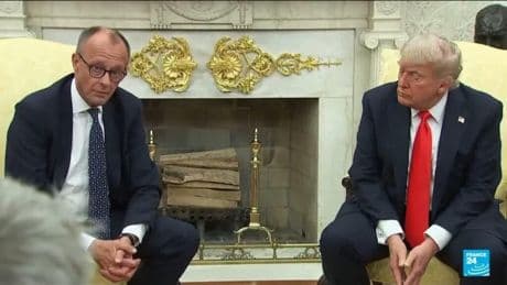 German chancellor Merz says he found Trump open to dialogue
