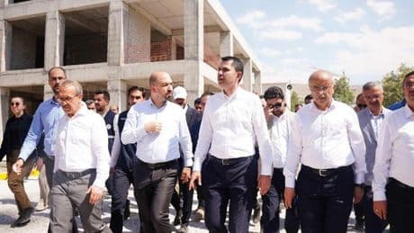 Bakan Kurum'dan Bakırcılar Çarşısı'nda 24 saat mesai talimatı
