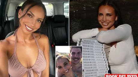 Athletics star accuses 'powerful organisation' of trying to cancel her book detailing the shocking assaults she suffered from disgraced NRL player