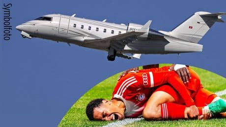 Bayern-Star auf dem Weg zurück  - Musiala im Ambulanz-Flieger nach München!