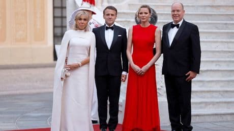 Historischer Staatsbesuch der Franzosen - Monaco feiert die Macrons
