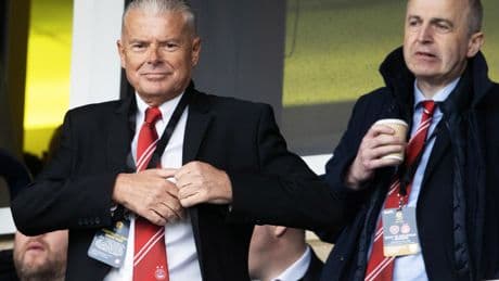 Aberdeen chairman eyes bright future without bank debt after clinching cup final spot