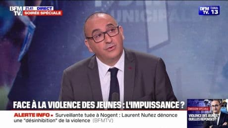 Violence des jeunes: "J'ai un vrai sujet d'inquiétude, sur lequel on travaille beaucoup, c'est la prostitution des mineures", explique Laurent Nuñez, préfet de police de Paris
