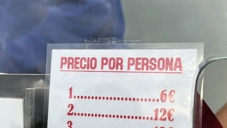 Los precios de una atracción de feria se convierten en la tabla del 6: "Es más barato ir a PortAventura"