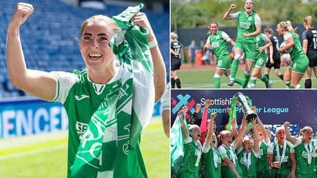 Sky is the limit for Hibs star McGovern but she's in no rush to move on following SWPL title success