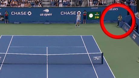 Fan-Wut auf Schiedsrichter - Fotograf löst Tennis-Eklat aus