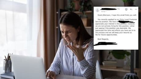 Jobsuchende bekommt nach Gespräch Absage aus kuriosem Grund: "Bin sprachlos"