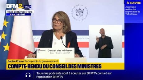 Sophie Primas: Emmanuel Macron n'est "pas favorable" à la "taxe Zucman"