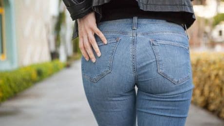 Man tries on women's jeans and one realisation leaves him floored