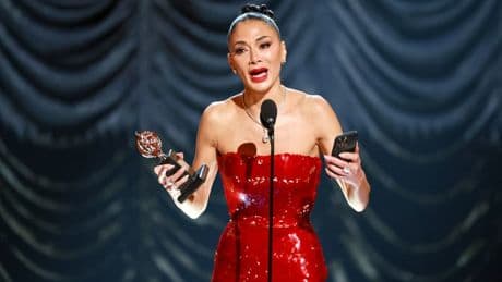 Nicole Scherzinger: l'émotion de l'ex-Pussycat Dolls, couronnée d'un Tony Award