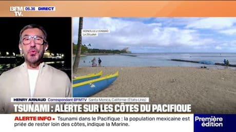 Alerte au tsunami dans le Pacifique: une menace prise au sérieux en Californie