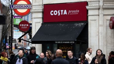 Coca-Cola exploring sale of popular UK chain Costa Coffee: report
