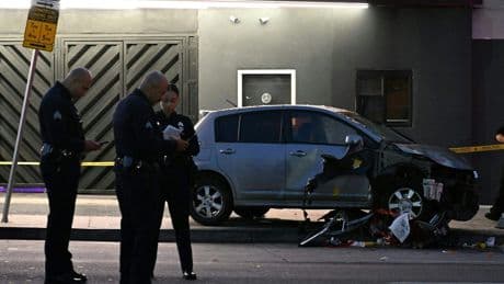 Bestuurder die inreed op menigte in Hollywood in hechtenis