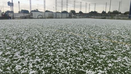 Las causas de la fuerte granizada de este miércoles: la atmósfera era una &quot;pistola cargada&quot; y algo la disparó