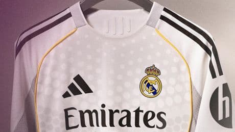 La nueva equipación del Real Madrid para la temporada 25-26 inspirada en el Bernabéu