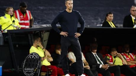 Robin van Persie, Fenerbahçe karşısında ilki yaşadı