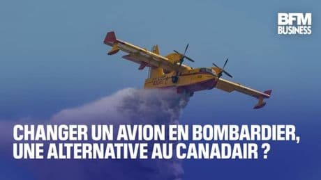 Transformer un avion en bombardier d'eau, l'alternative au Canadair ?