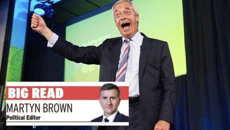 Is two party politics in Britain dead? Nigel Farage certainly thinks so
