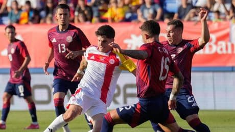 Catalunya vs Costa Rica: el partido en el Johan, en imágenes
