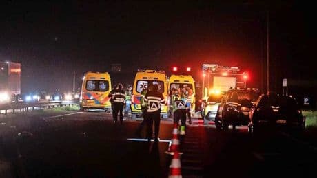 Spookrijder veroorzaakt ongeval op A12 bij Duiven: meerdere gewonden