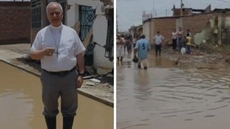 El día que el Papa León XIV se puso katiuskas para ayudar a los damnificados por las inundaciones en Perú