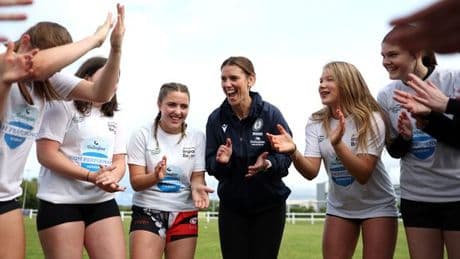 Sarah Hunter on why she cut short maternity leave to coach England to home World Cup glory