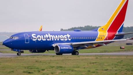 Southwest Airlines passengers thrown out of seats as pilot 'avoids collision'