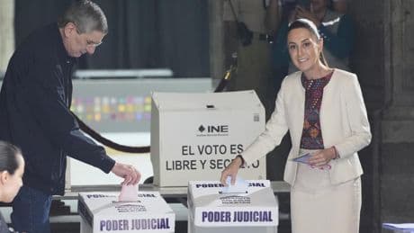 Baja participación en las elecciones mexicanas para elegir a los jueces