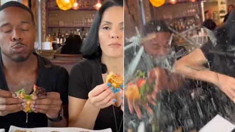 Influencers capture moment SUV crashes into Texas restaurant during filming