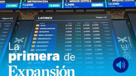 La Primera de Expansión sobre ACS, Acciona, Ferrovial, Sacyr, Ibex y Coinbase