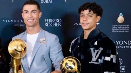 Cristiano Ronaldo'nun oğlu, Portekiz 15 Yaş Altı Milli Takımı'na çağrıldı