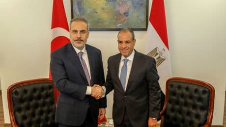 Bakan Fidan, Mısırlı mevkidaşı ile görüştü