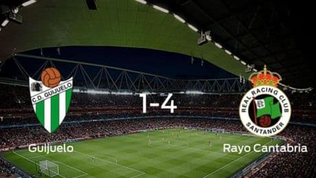 El Rayo Cantabria se lleva los tres puntos a casa tras golear al Guijuelo (1-4)