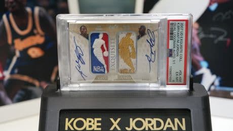 One-of-a-kind basketball card signed by Michael Jordan and Kobe Bryant could net record-breaking $6M
