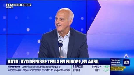 Les Experts : Auto, BYD dépasse Tesla en Europe - 23/05