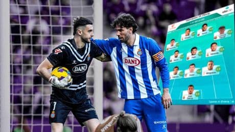 Dos pericos, en el once ideal de LaLiga según la IA
