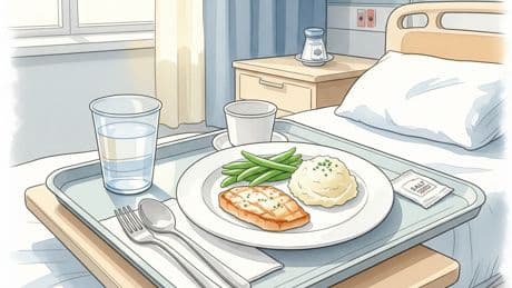 Si crees que la comida de hospital es terrible, la ciencia te acaba de dar la razón
