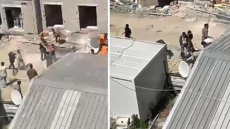 İstanbul'da site şantiyesinde kavga: Taş ve sopalarla birbirlerine saldırdılar