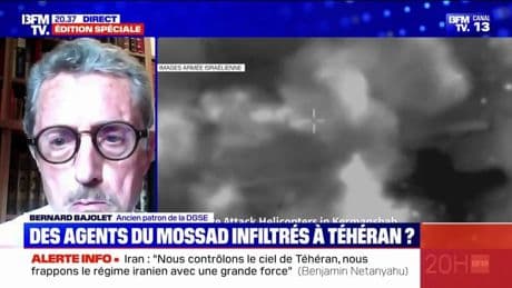 Israël: "Le Mossad nous a habitués à une grande expertise et à beaucoup de compétences", affirme Bernard Bajolet, ancien patron de la DGSE