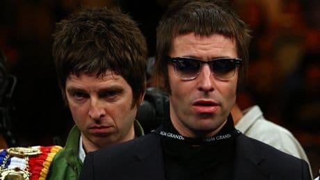 ‘Prescient’ painting of Oasis singers Liam and Noel Gallagher at height of ‘tension’ to be sold for £2m