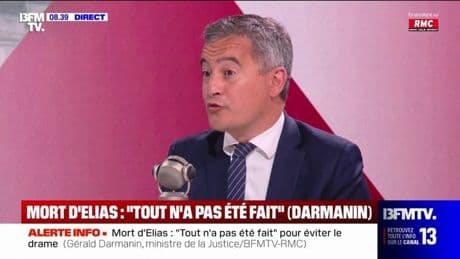 Violence chez les mineurs: "La répression est aussi une forme d'éducation", affirme Gérald Darmanin