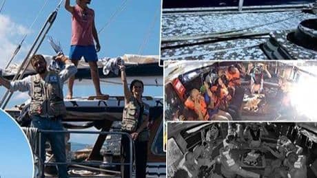 İsrail'in Madleen gemisine döktüğü beyaz sıvı neydi? Uzman isimler Milliyet.com.tr'ye değerlendirdi