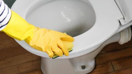 Dreckiger Toilettensitz: Ein Hausmittel reinigt ihn effektiv