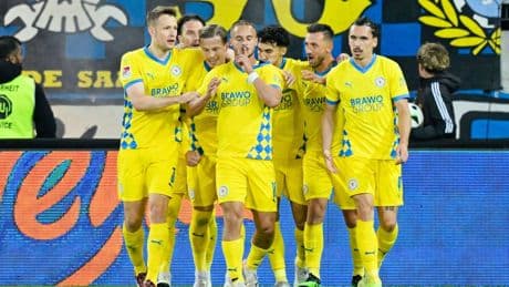 Zweitliga-Relegation: Braunschweig schafft komfortable Ausgangslage