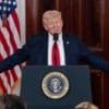 Trump tells business chiefs he needs 'little bit of time' as US economy shrinks