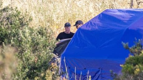 Madeleine McCann search teams drain well and clear dense vegetation in Portugal